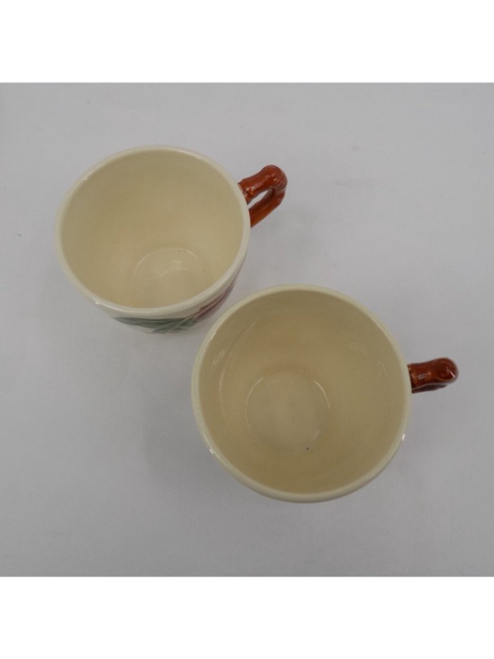 Set of 2 Franciscan Apple Cup & Saucer Set Mixed USA Backstamps Vintage - Picture 6 of 11